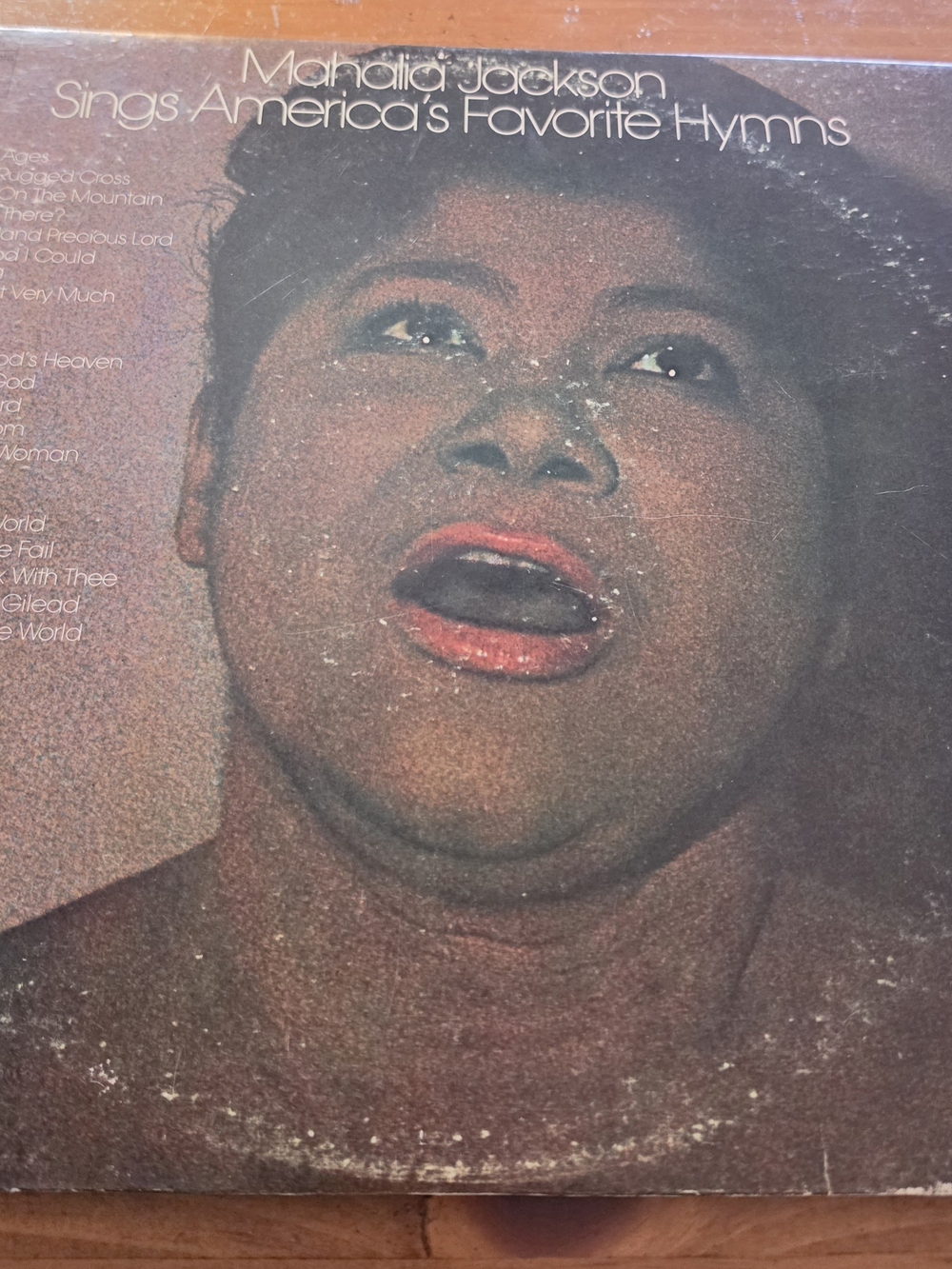 Mahalia Jackson Sings America's Favorite Hymns Vintage Vinyl Record Set Of 2